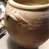 Varnished stoneware salting room.
