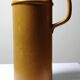 Ceramic bottle / jug / carafe in vintage stoneware style from the 60s-70s.