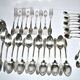Boulenger household items 34 place settings Empire Marie-Louise 12 soup spoons 9 forks 11 dessert spoons