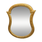 C19th large gilt mirror