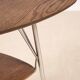 Vermund Larsen VL1312 side table, 1950s Denmark