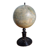 Lebegue 19th century Napoleon III world map globe