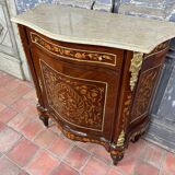 Ornamental commode in marquetry - Napoleon III style