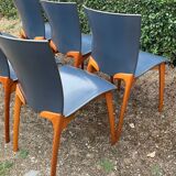 Series of 6 Cassina chairs by Josep Llusca