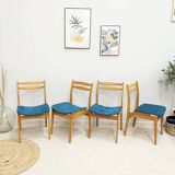 Set of 4 mid-century chairs