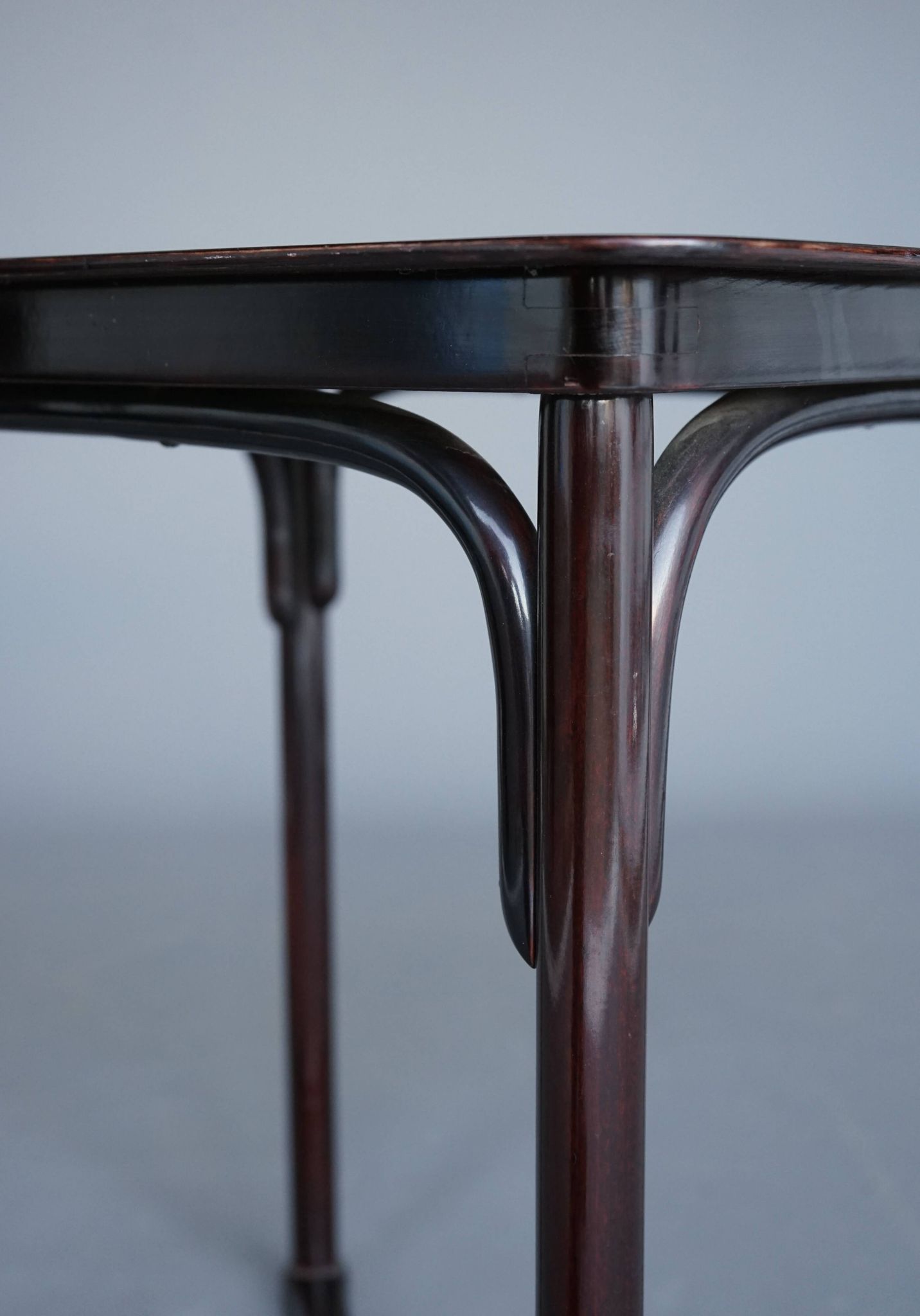 A small Art Nouveau side Table in beech by J&J Kohn, 1910