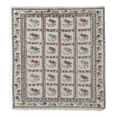 Kilim turc vintage tissé main 116x124 cm