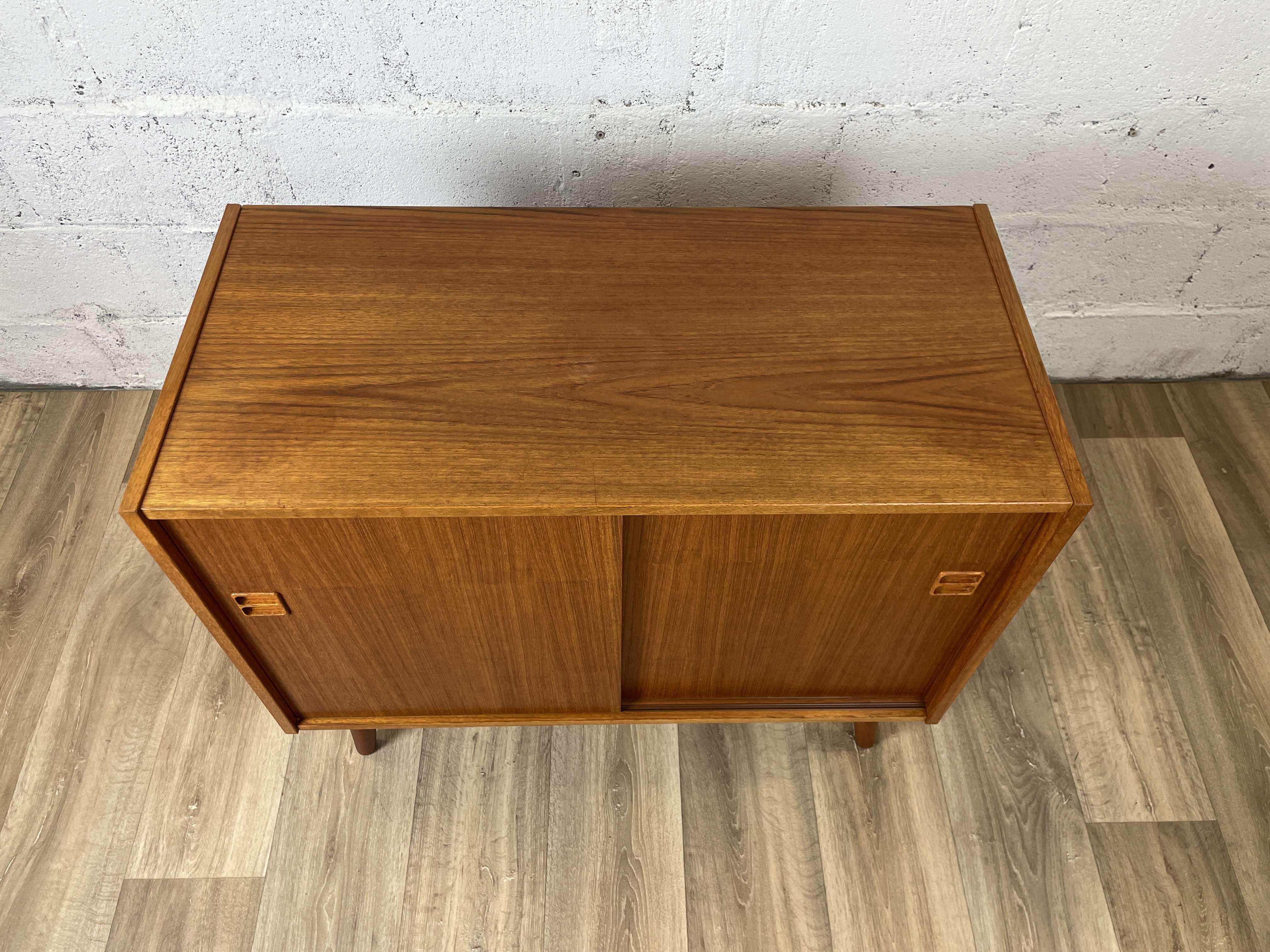 Vintage scandinavian teak enfilade, 60s