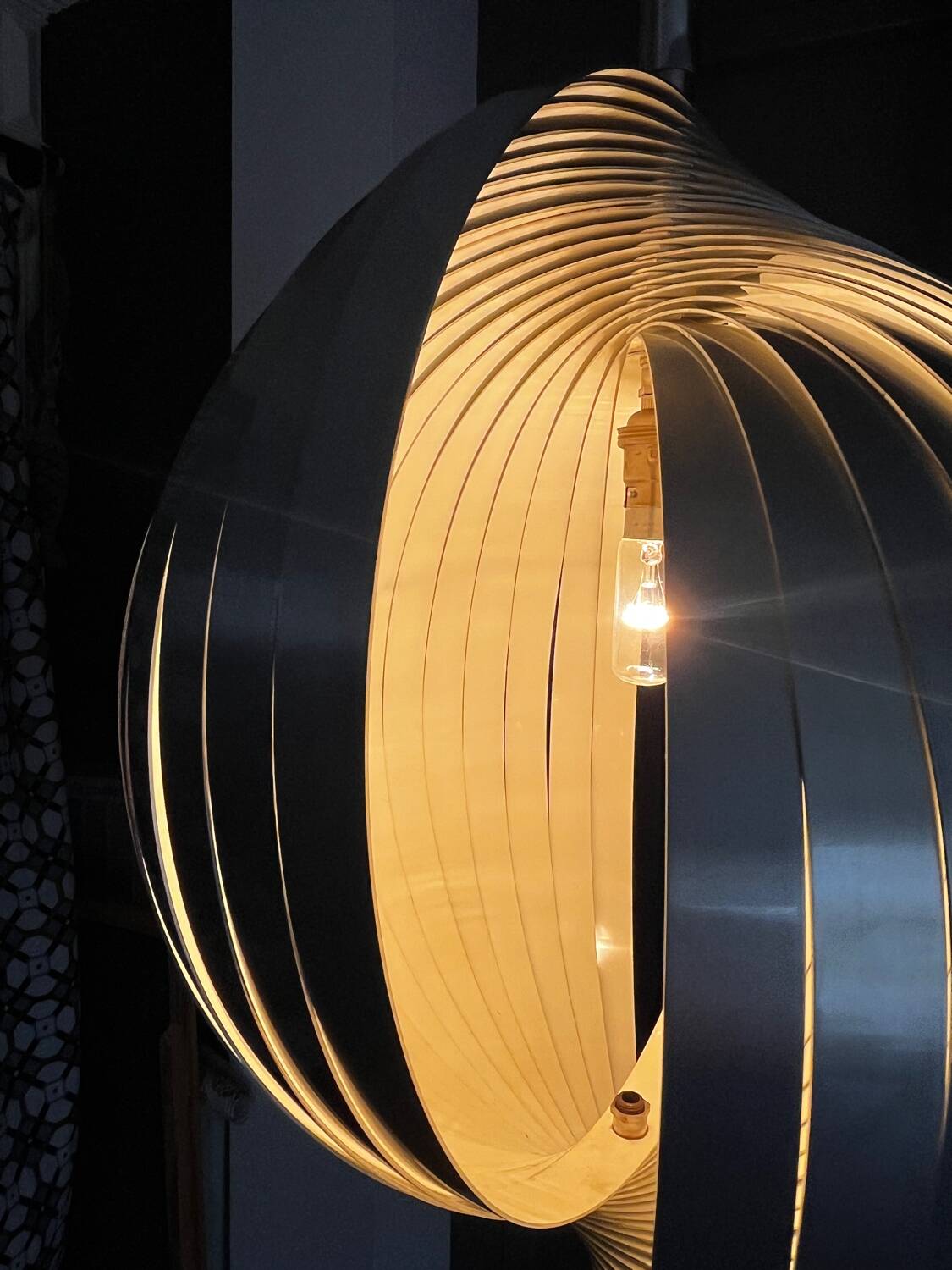 Suspension by designer Henri Mathieu from the 1960s.