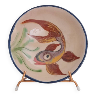Puigdemont ceramic fish bowl or dish