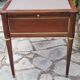 Double-sided mahogany flat desk in louis xvi style