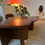 Oak wood coffee table