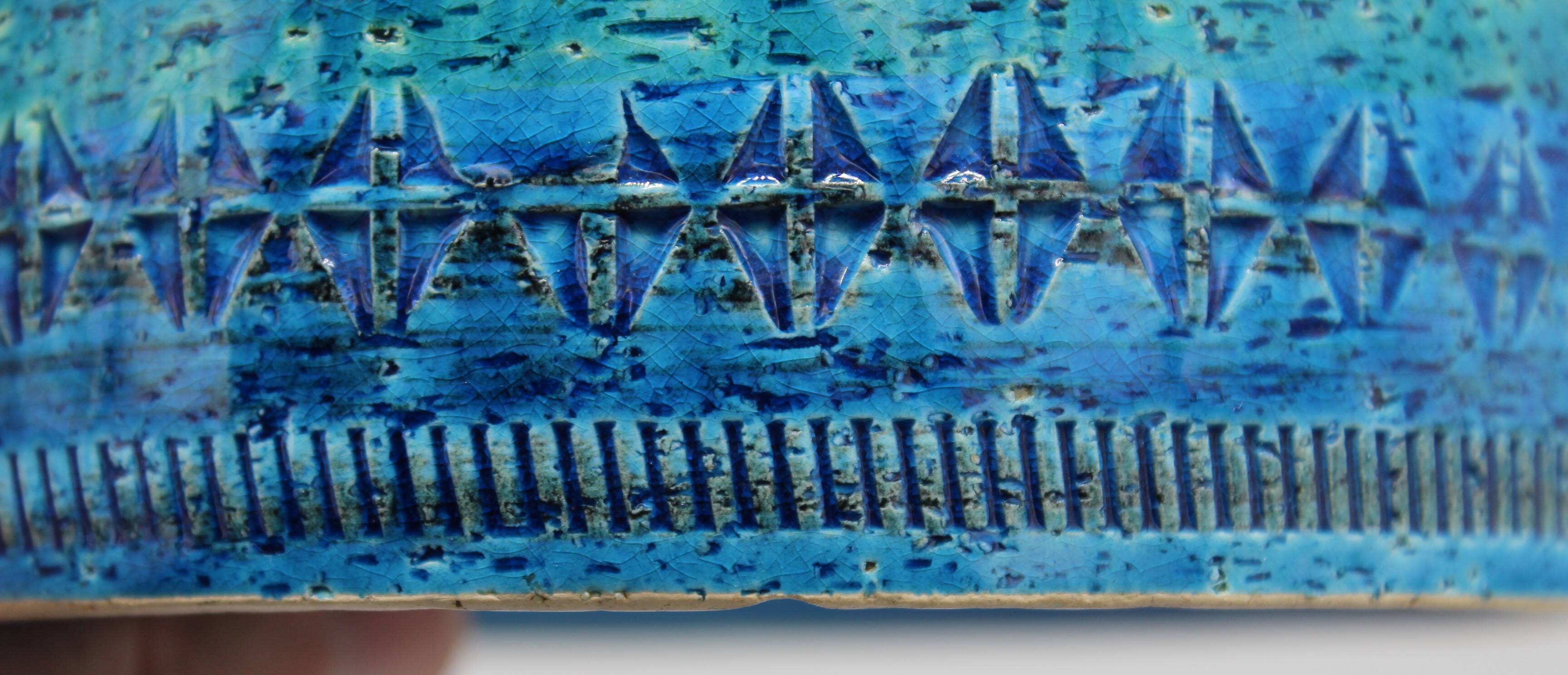 Vintage ashtray designed by Aldo Londi for Bitossi Italy