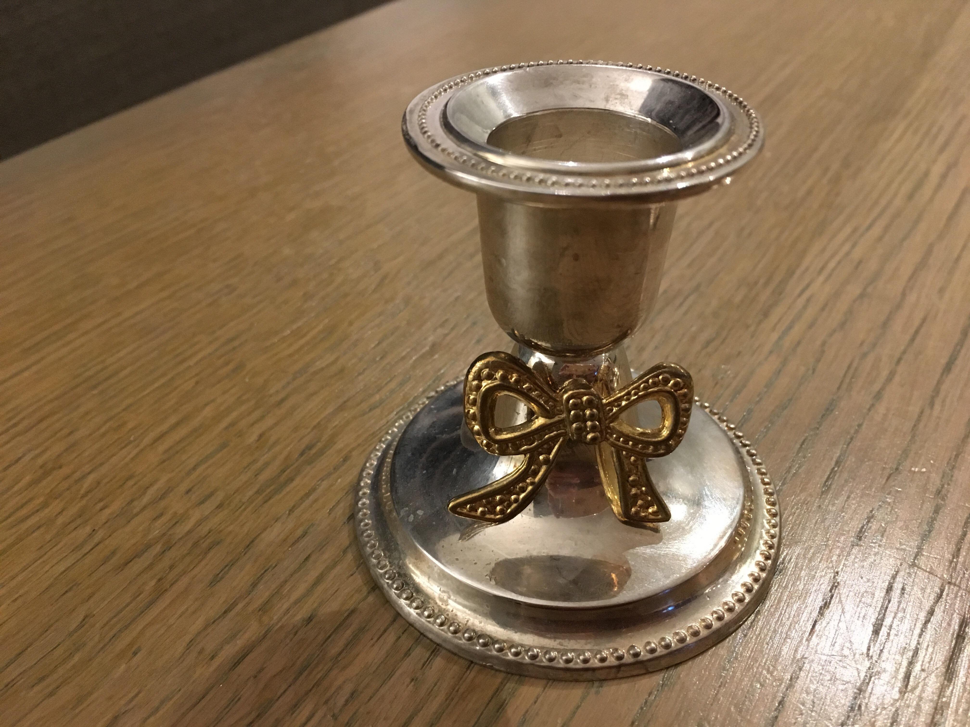 Metal candleholders