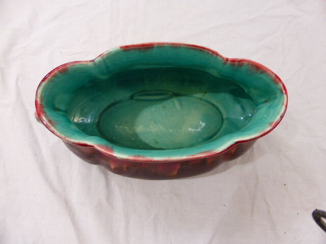 Enameled ceramic planter