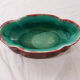 Enameled ceramic planter