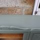 Renovated vintage sideboard with khaki paint – Haussmann chic & bohemian style