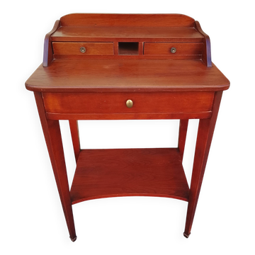 Desk/secretary, bonheur du jour in cherry wood