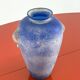 Vintage Murano amphora vase cobalt blue