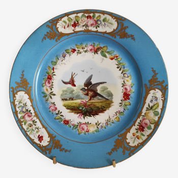 Sèvres porcelain flat plate