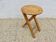 Tabouret pliant dans le style de Roger Tallon ou Adrian Reed, vers 1970
