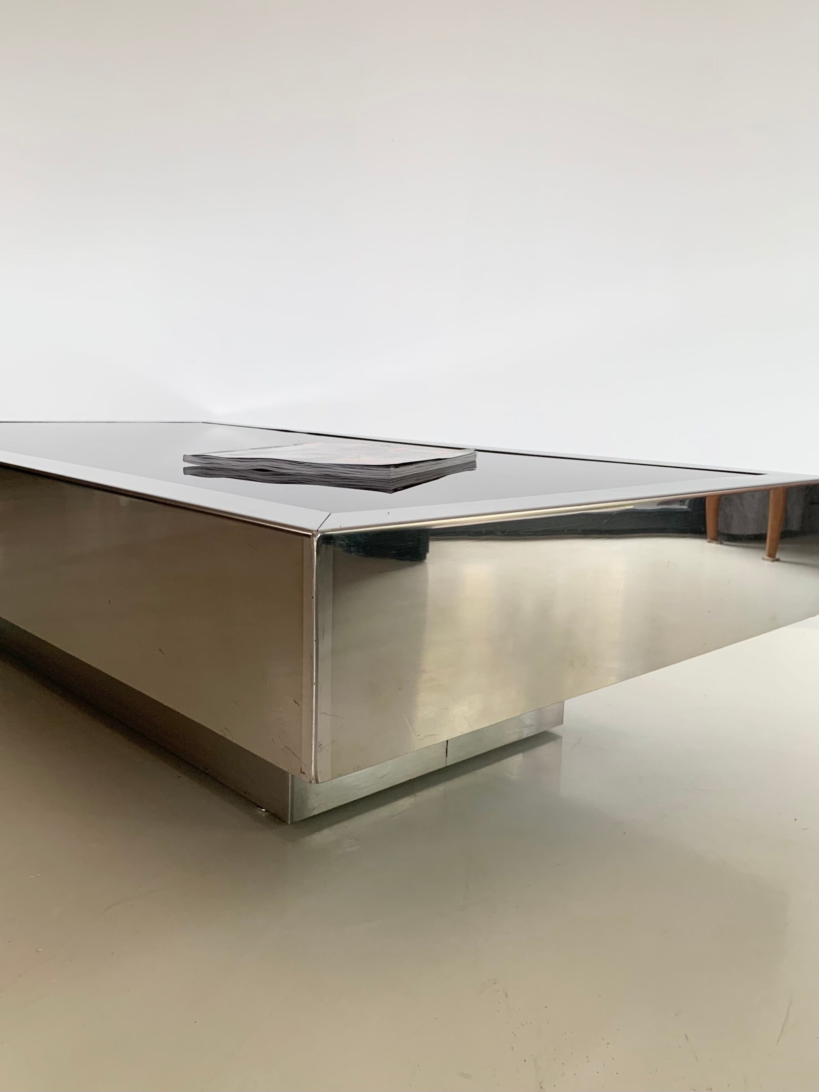 Bright coffee table from the 70s