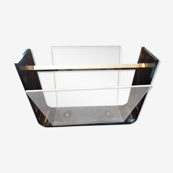 plexiglass magazine rack