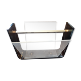 plexiglass magazine rack