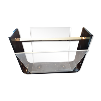 plexiglass magazine rack