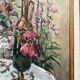 Oil painting on canvas, signed, dimensions: height - 70 cm - width - 60 cm