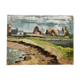Peinture vintage Bretagne