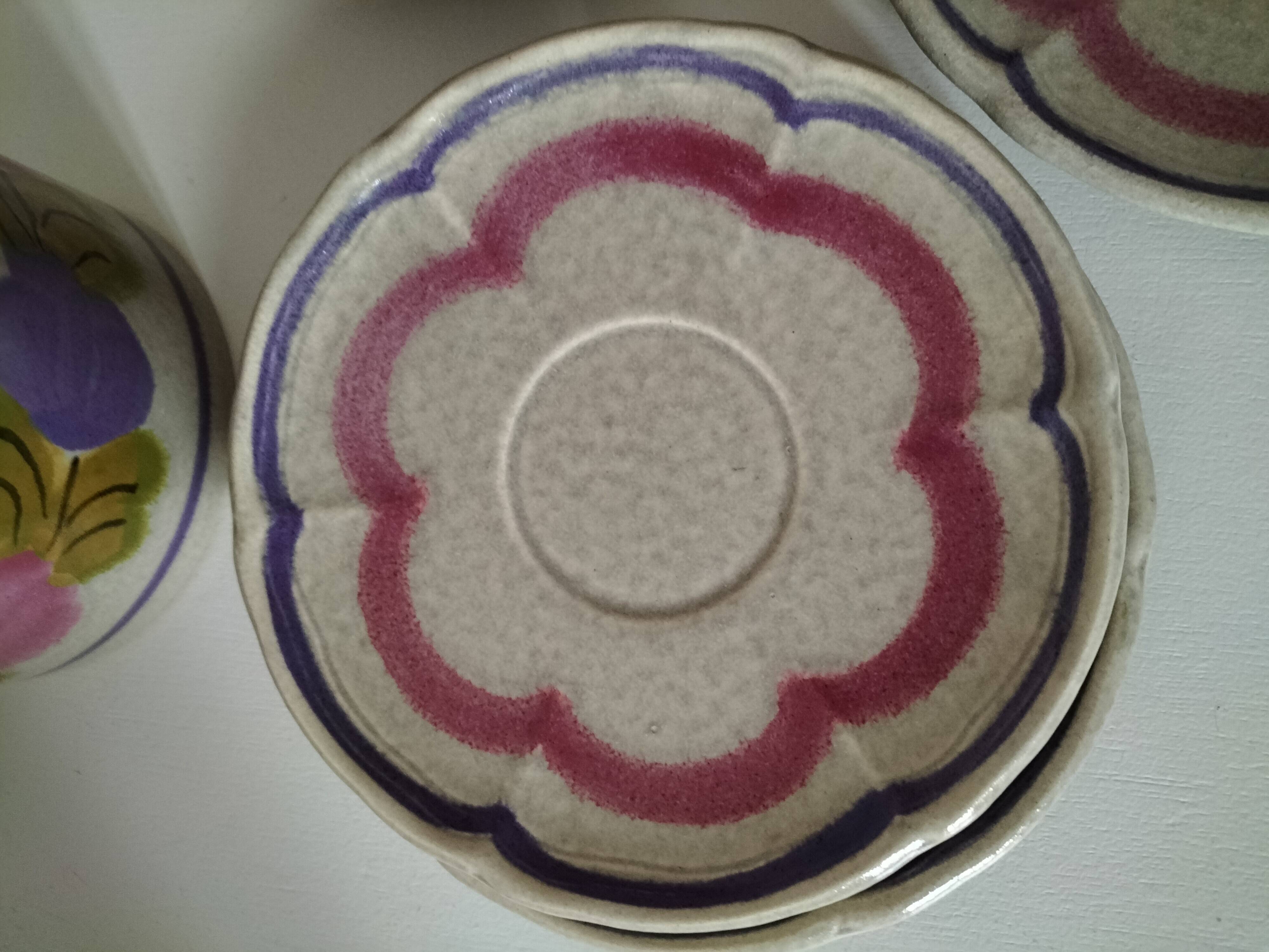 Ninon Coffee Service from Pornic Earthenware