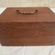 Antique sewing box, vintage