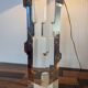 Large sculptural lamp attributed to Alessio Tasca, Italy circa 1970