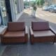 Pair of vintage sofa beds