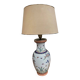 20th century Chinese lamp decorated with birds, red stamp