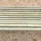 Antique Garden Bench with Wooden Slats and Iron Legs