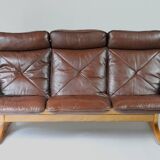 Norwegian sofa three seats of Soda Galvano 1960
