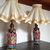 Pair of old Asian lamps