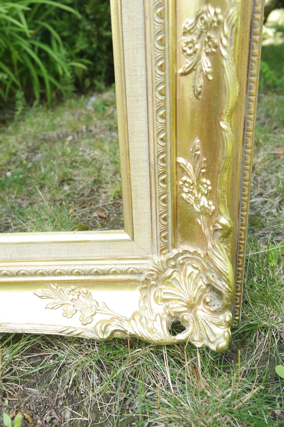Cadre Montparnasse doré style Louis XV 109 x 63
