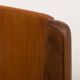 Danish mid century modern teak bed by Sidelmann Jakobsen, 1960s