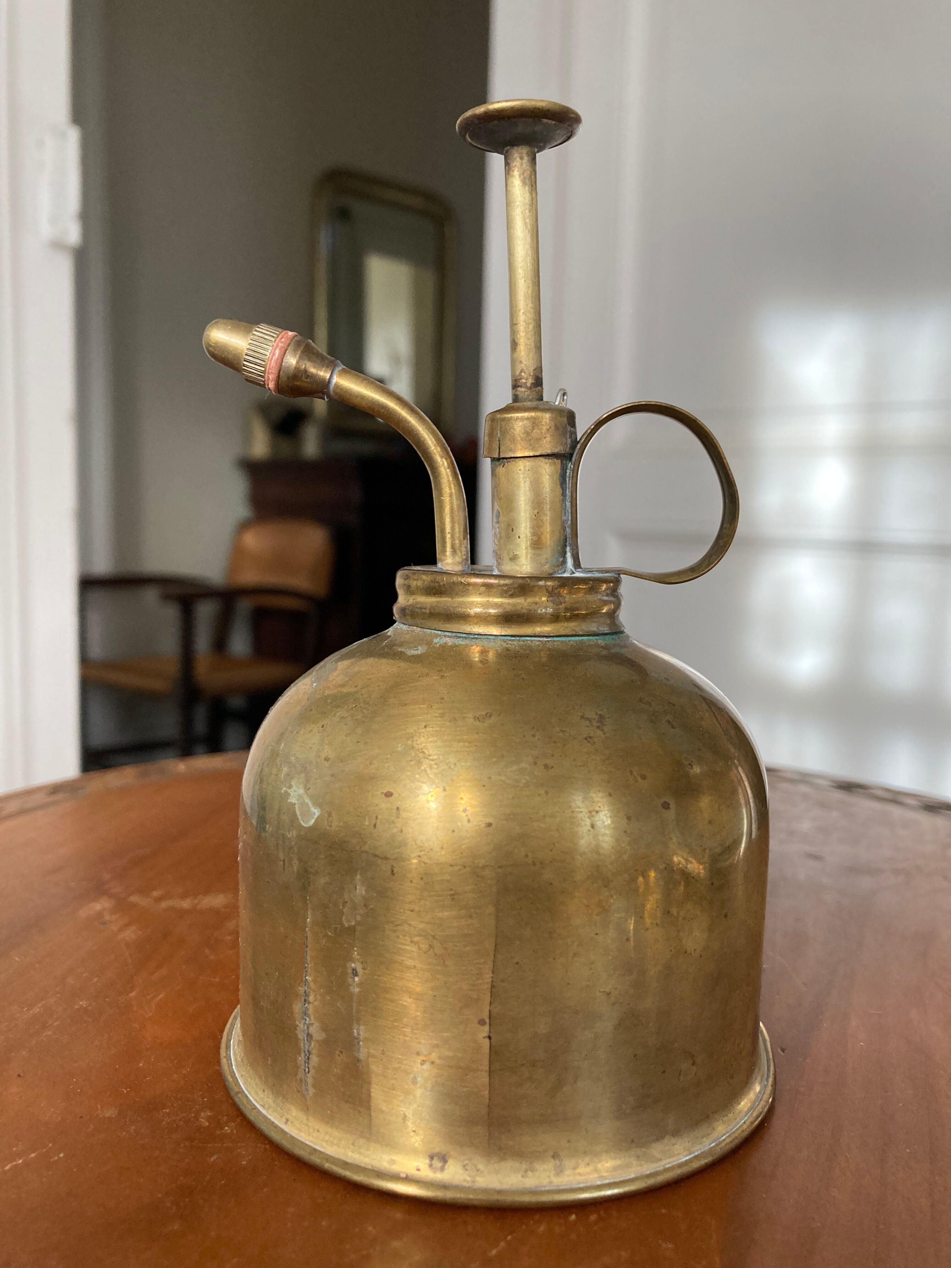 Vintage antique Hong Kong brass sprayer