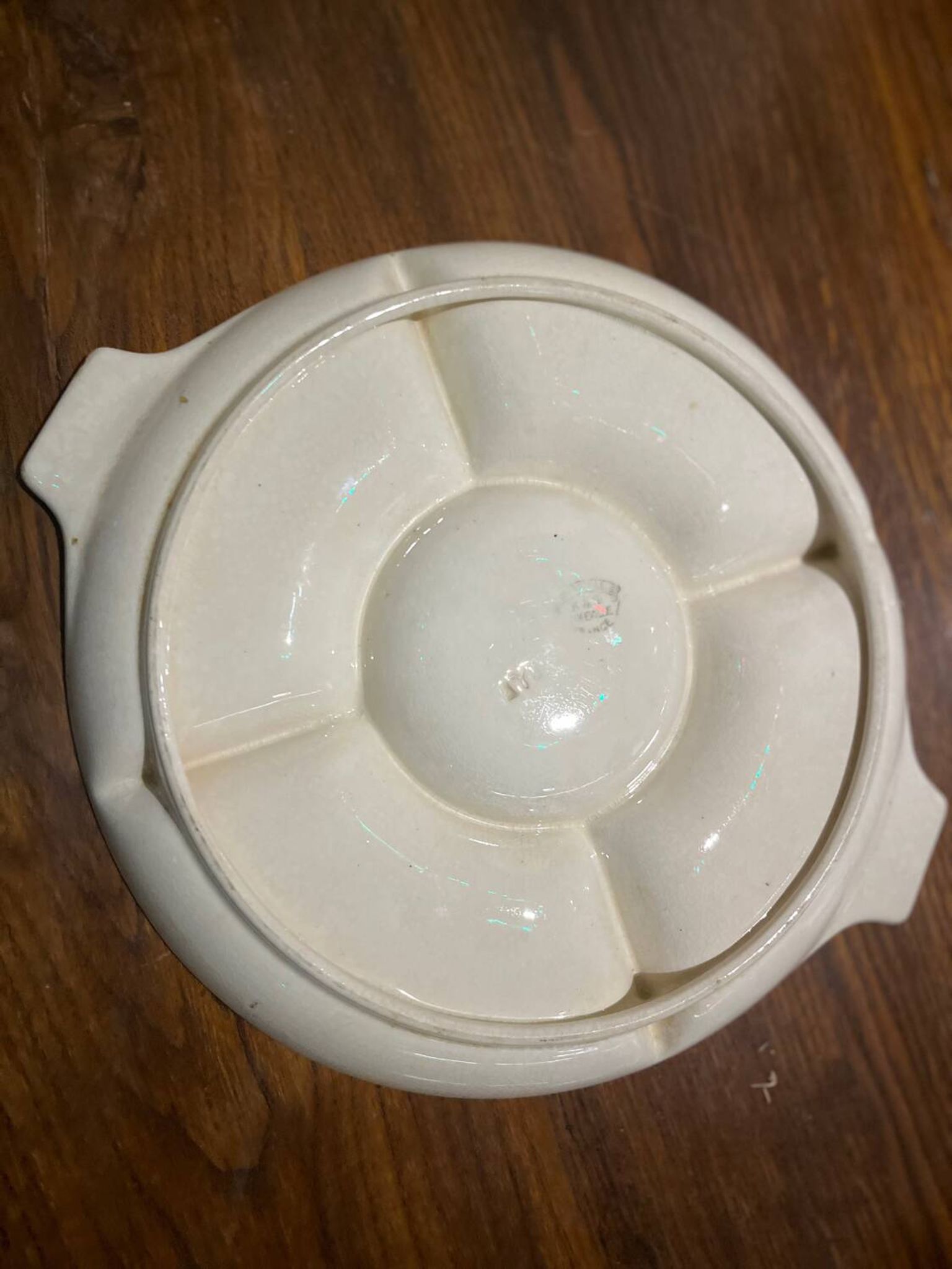 Plat de service vintage Lunéville