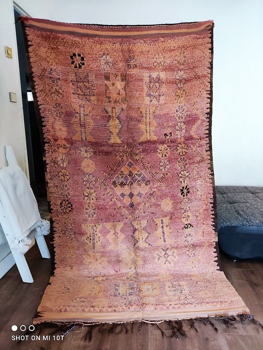 Tapis berbere beni mguild 2m35 sur 1m20