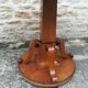 Oval pedestal table