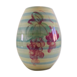 Lunéville earthenware vase