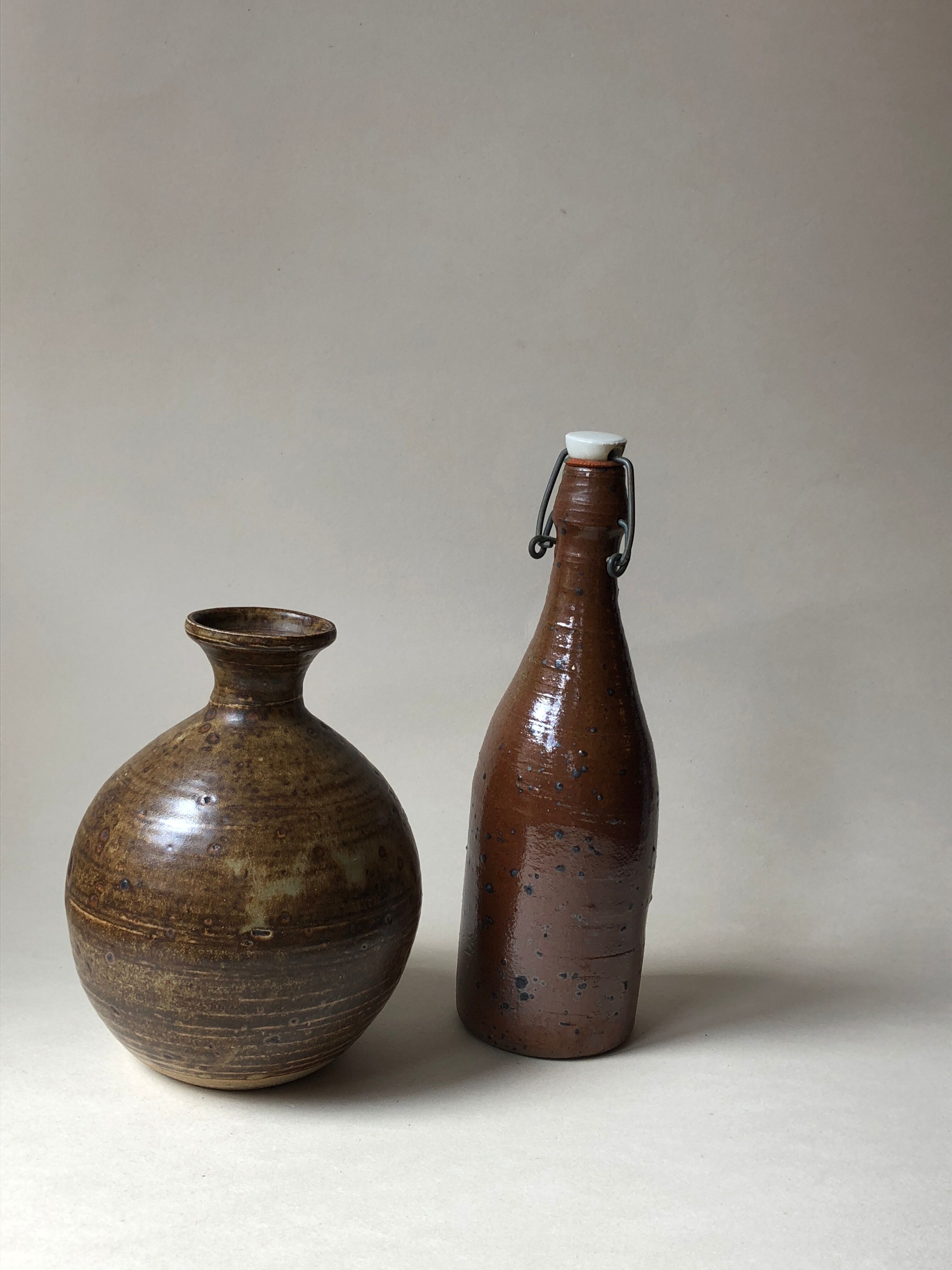 Stoneware vase