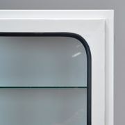 Cabinet médical en verre et fer, années 1970