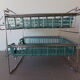 Banette of 2 metal mail baskets 70s