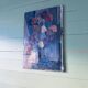 Oil on canvas stylized bouquet